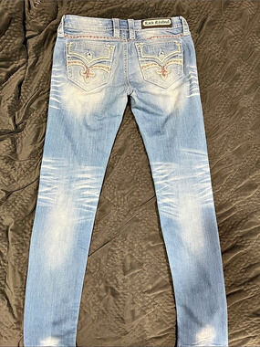 Rock Revival Hanaya Skinny Jeans Blue Waist 29